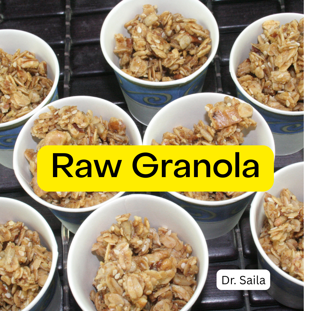 Homemade Raw Granola
