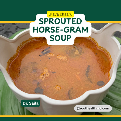 Sprouted Horsegram Energy Soup