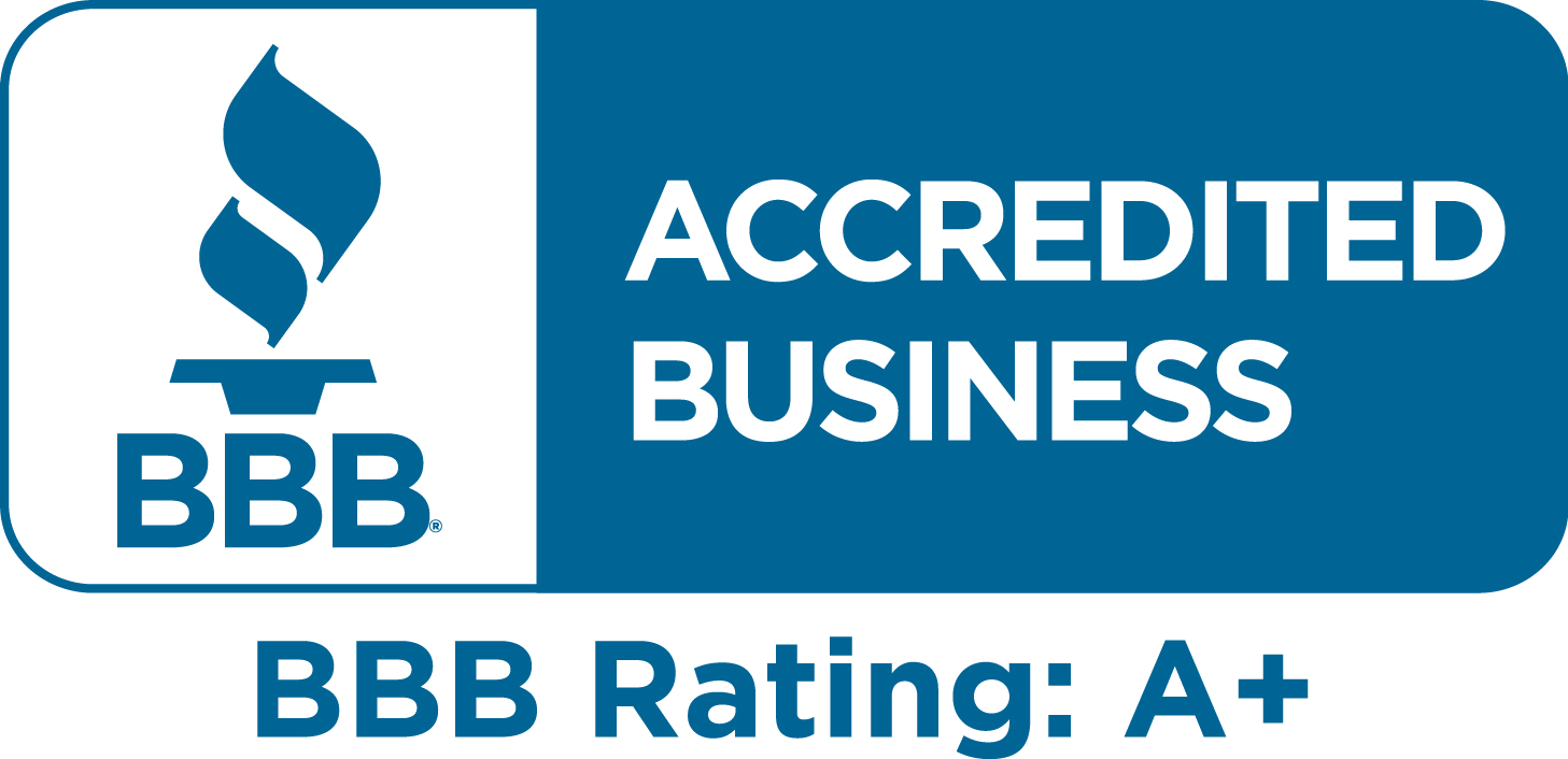 BBB Accredited Business, A+ rating
